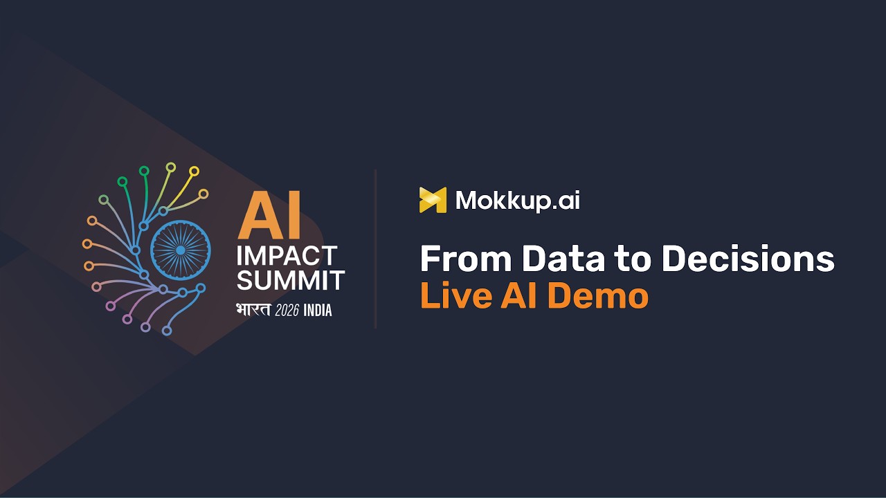 Mokkup.ai — Live Demo at AI Impact Summit 2026